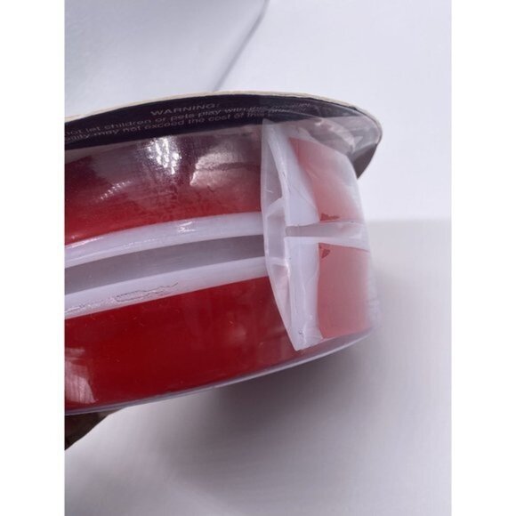 X-Protector Cord Cover 5ft Red Silicone Self-Adhesive Cord Guard for Floor - Picture 3 of 5